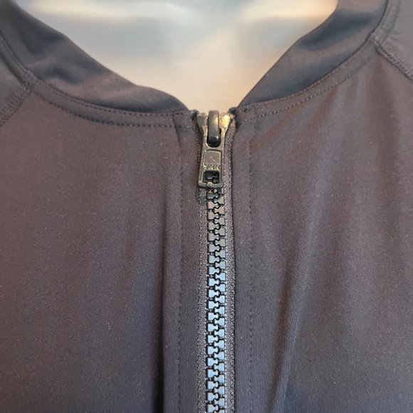 Sea Level Australia essentials long sleeve rash vest - full zip black US 10, NWT - Picture 8 of 12